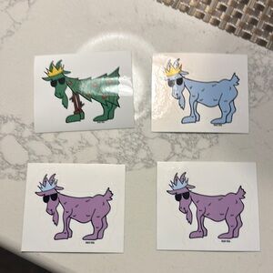 Goat Stickers - Set of 4